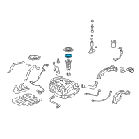 OEM Acura Gasket, Base Diagram - 17574-SDC-L01