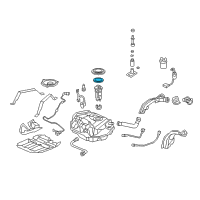 OEM 2011 Acura RL Gasket, Base Diagram - 17574-SDC-L01