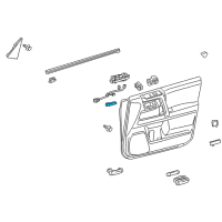 OEM 2017 Toyota 4Runner Interior Lamp Diagram - 81080-35010