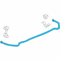 OEM Cadillac STS Stabilizer Bar Diagram - 25754987