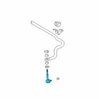 OEM 2003 Toyota Tundra Stabilizer Link Diagram - 48820-35021