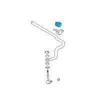 OEM 1998 Toyota Tacoma Bush, Front STABILIZER Bar Diagram - 48815-04040