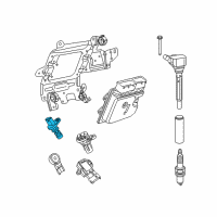 OEM 2015 Jeep Renegade Sensor-Crankshaft Position Diagram - 68213513AA