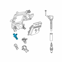 OEM Jeep Renegade Sensor-Crankshaft Position Diagram - 68213513AA