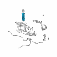 OEM Dodge Nitro Module-Fuel Pump/Level Unit Diagram - 68004095AC