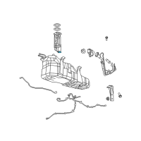 OEM Jeep Liberty Module-Fuel Pump/Level Unit Diagram - 68004936AE