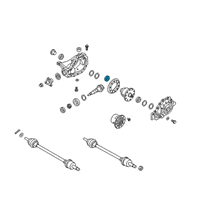 OEM 2020 Kia Stinger Bearing-Differential Diagram - 5306647020