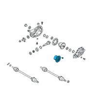 OEM Kia Stinger Differential-Assembly Li Diagram - 530804J000