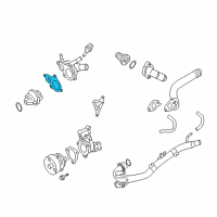 OEM 2003 Nissan Altima Gasket-Water Outlet Diagram - 11062-3Z000