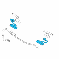 OEM 2017 Ford Police Interceptor Sedan Lamp Assembly Diagram - DG1Z-15442-G