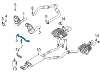 OEM 2022 Ford Explorer Front Bracket Diagram - L1MZ-5K291-G