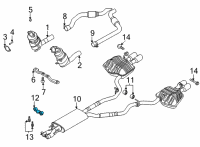 OEM 2021 Ford Explorer Mount Bracket Diagram - L1MZ-5K291-A