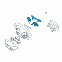 OEM 2020 Kia Optima Switch Assembly-STRG Rem Diagram - 96700D4620