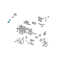 OEM Honda Crosstour Hose B, Aspirator Diagram - 80542-TA0-A01