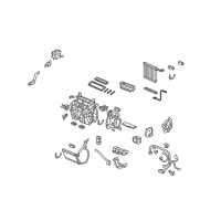 OEM 2018 Acura TLX Thermistor, Air Conditioner Diagram - 80560-TC0-Z41