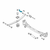 OEM 2016 Chevrolet City Express Shackle Diagram - 19316700