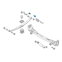 OEM 2017 Chevrolet City Express Shackle Bushing Diagram - 19316696