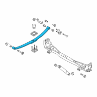 OEM 2016 Chevrolet City Express Leaf Spring Diagram - 19318297