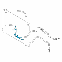 OEM 2015 Toyota Corolla Cooler Pipe Diagram - 32907-02290