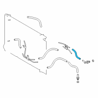 OEM 2017 Toyota Corolla Inlet Hose Diagram - 32943-02030