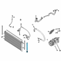 OEM 2018 Lincoln MKZ Drier Diagram - EJ7Z-19C836-A