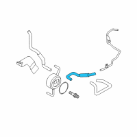 OEM 2003 Infiniti FX35 Hose-Water Diagram - 21306-AQ805