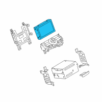 OEM Infiniti Q40 Display Unit-Av Diagram - 28091-1BY3C