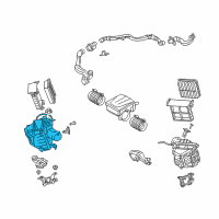 OEM 2022 Lexus LC500 Cleaner Assembly, Air L Diagram - 17710-38100