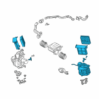 OEM 2020 Lexus LC500 Cleaner Assy, Air W/Element Diagram - 17800-38030