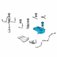 OEM 2014 Honda Pilot Tank Set, Fuel Diagram - 17044-SZA-A12
