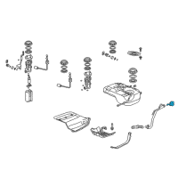 OEM Acura ZDX Cap, Fuel Filler Diagram - 17670-SZN-A01