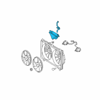 OEM 2011 Lexus IS350 Tank Assy, Radiator Reserve Diagram - 16470-31080