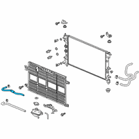 OEM 2021 Honda Clarity Hose, Radiator Outlet Diagram - 1J511-5WJ-A01