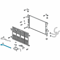 OEM Honda Clarity Hose, Radiator Out Diagram - 1J401-5WJ-A00