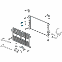 OEM 2019 Honda Clarity Sensor Assembly, Tw Diagram - 1K690-5WP-A01