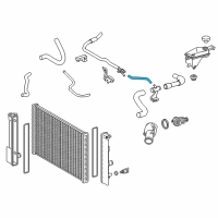 OEM 2016 Scion iM Water Hose Diagram - 16281-37040