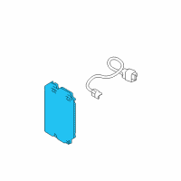 OEM Lincoln MKS Module Diagram - 9L3Z-14D212-BF
