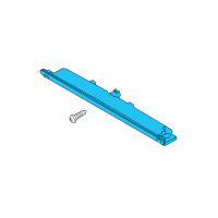 OEM 2016 Ford Focus High Mount Lamp Diagram - 8A6Z-13A613-Q