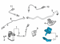 OEM 2021 Chevrolet Trailblazer Air Injection Reactor Pump Diagram - 25204658