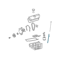 OEM 2005 Pontiac G6 Guide Tube Diagram - 24507976