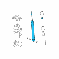 OEM 2014 Nissan Juke ABSORBER Kit - Shock, Rear Diagram - E6210-3YW1A
