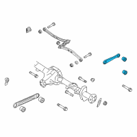 OEM 2009 Lincoln Town Car Upper Arm Diagram - 8W1Z-5500-C