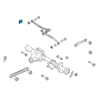 OEM Lincoln Town Car Mount Bracket Diagram - 8W7Z-5531-A