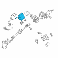 OEM Toyota Control Module Diagram - 89650-06090