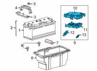 OEM 2019 Ram ProMaster 1500 Fuse Box Diagram - 68229916AC