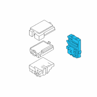 OEM Kia Instrument Panel Junction Box Assembly Diagram - 919502F830