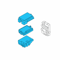 OEM 2007 Kia Spectra Engine Room Junction Box Assembly Diagram - 919592F110