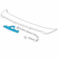 OEM Acura Integra Light Assembly, High Mount Stop Diagram - 34270-ST7-A12