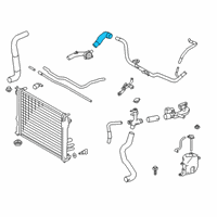 OEM 2019 Toyota Highlander By-Pass Hose Diagram - 16261-0P020