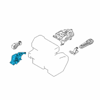 OEM 2017 Nissan Juke Engine Mounting Insulator , Right Diagram - 11210-3PT0A